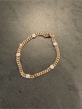 Lili Claspe Gold Chain Bracelet